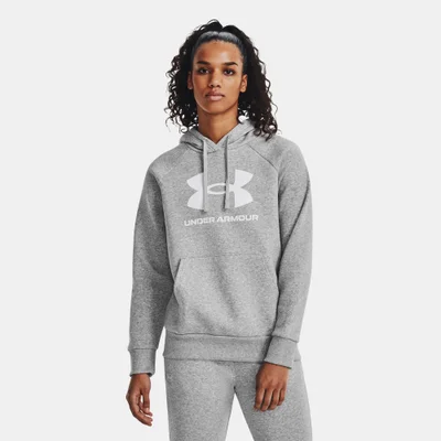 UNDER ARMOUR Women's UA Rival Fleece Big Logo Hoodie